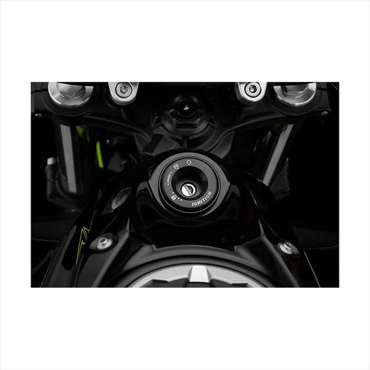 BIKERS(バイカーズ) | キースイッチカバー ブラック | K0376-BLK | Ninja650/Z650 17-25