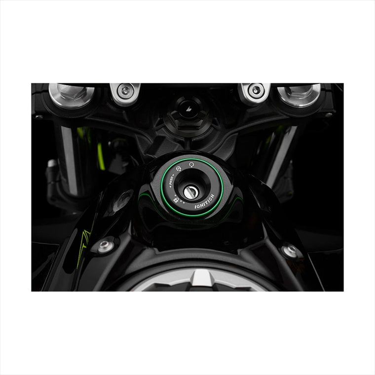 BIKERS(バイカーズ) | キースイッチカバー グリーン | K0376-GRN | Ninja650/Z650 17-25