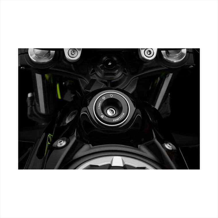 BIKERS(バイカーズ) | キースイッチカバー シルバー | K0376-SLV | Ninja650/Z650 17-25