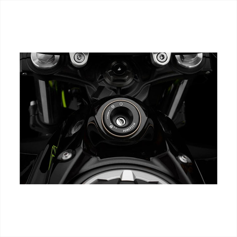 BIKERS(バイカーズ) | キースイッチカバー チタン | K0376-TIN | Ninja650/Z650 17-25