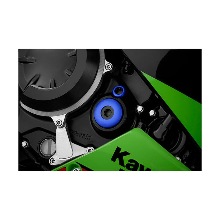 BIKERS(バイカーズ) | ジェネレータープラグ ブルー | K0379-BLU | Ninja650/Z650 17-25