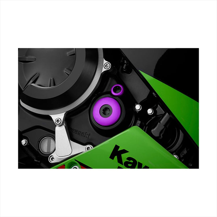 BIKERS(バイカーズ) | ジェネレータープラグ パープル | K0379-PUR | Ninja650/Z650 17-25