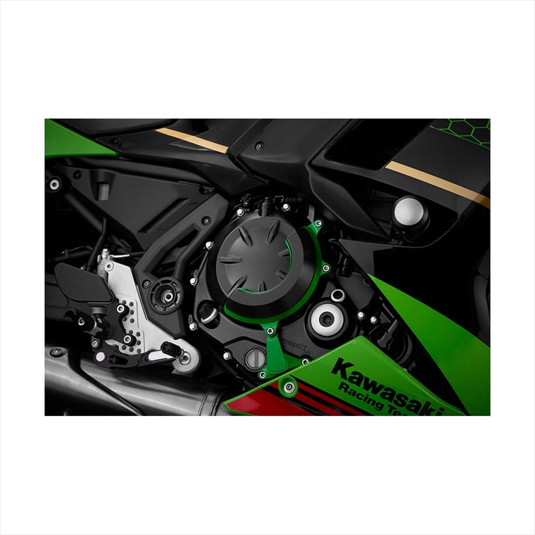 BIKERS(バイカーズ) | エンジンガード 右側 グリーン | K0382-GRN | Ninja650/Z650 17-25