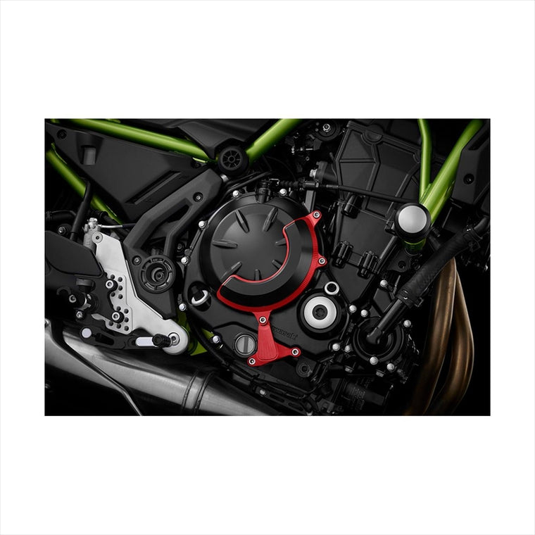BIKERS(バイカーズ) | エンジンガード 右側 レッド | K0382-RED | Ninja650/Z650 17-25