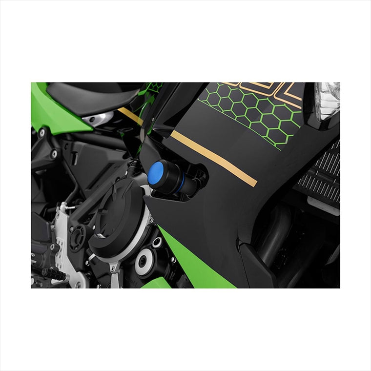 BIKERS(バイカーズ) | ボディプロテクター 左右 ブルー | K0383-BLU | Ninja650/Z650 17-25
