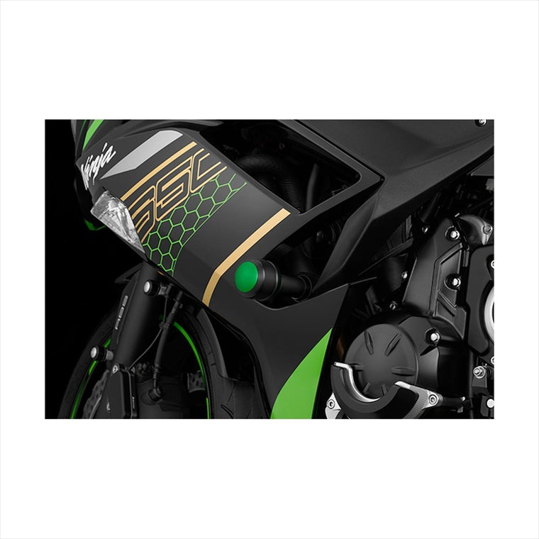 BIKERS(バイカーズ) | ボディプロテクター 左右 グリーン | K0383-GRN | Ninja650/Z650 17-25