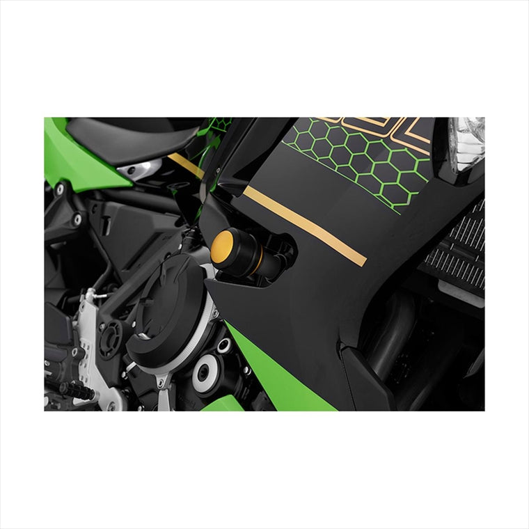 BIKERS(バイカーズ) | ボディプロテクター 左右 ライトゴールド | K0383-LGD | Ninja650/Z650 17-25