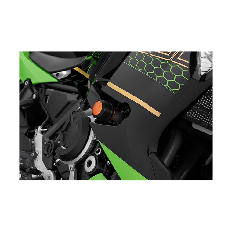 BIKERS(バイカーズ) | ボディプロテクター 左右 オレンジゴールド | K0383-OGD | Ninja650/Z650 17-25