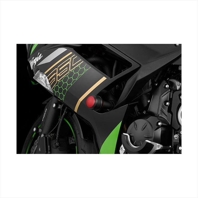 BIKERS(バイカーズ) | ボディプロテクター 左右 レッド | K0383-RED | Ninja650/Z650 17-25