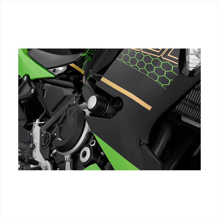 BIKERS(バイカーズ) | ボディプロテクター 左右 シルバー | K0383-SLV | Ninja650/Z650 17-25