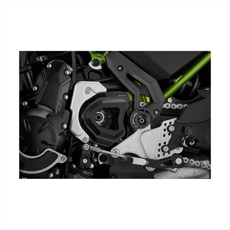 BIKERS(バイカーズ) | フロントスプロケットカバー ブラック | K0384-BLK | Ninja650/Z650 17-25
