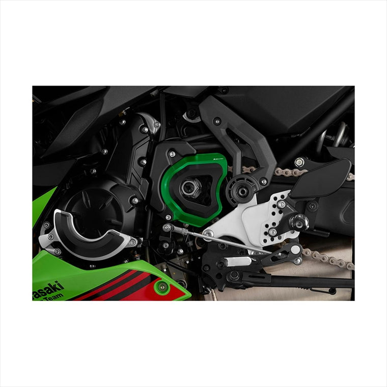 BIKERS(バイカーズ) | フロントスプロケットカバー グリーン | K0384-GRN | Ninja650/Z650 17-25