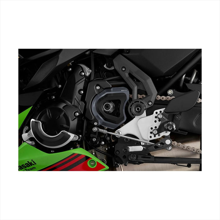 BIKERS(バイカーズ) | フロントスプロケットカバー グレー | K0384-GRY | Ninja650/Z650 17-25