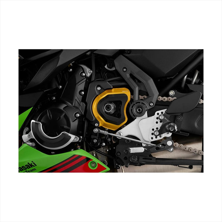 BIKERS(バイカーズ) | フロントスプロケットカバー ライトゴールド | K0384-LGD | Ninja650/Z650 17-25