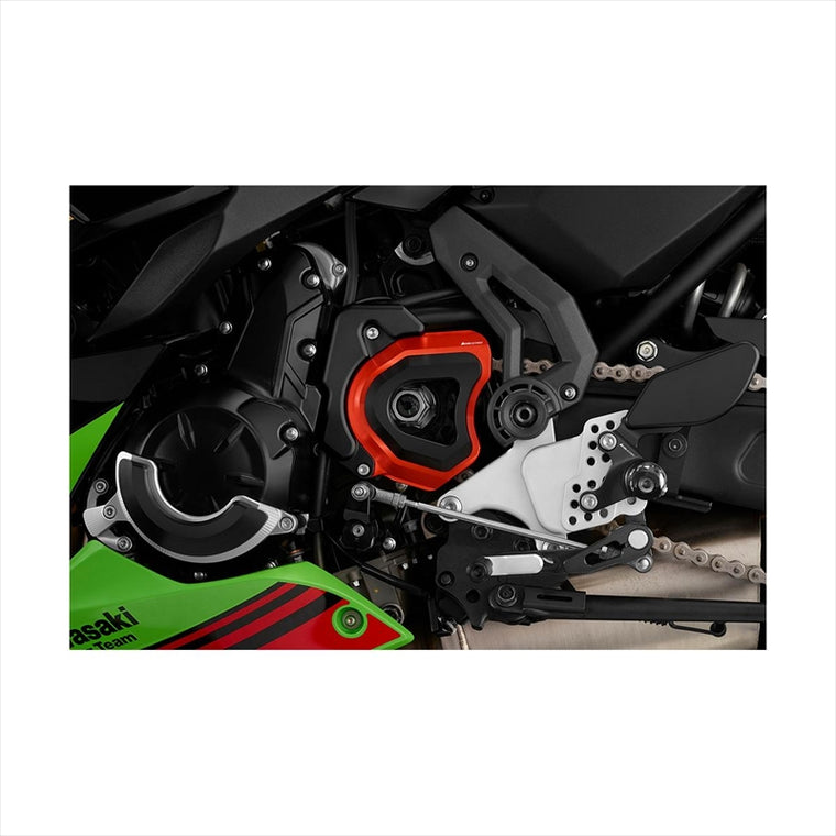 BIKERS(バイカーズ) | フロントスプロケットカバー オレンジ | K0384-ORG | Ninja650/Z650 17-25