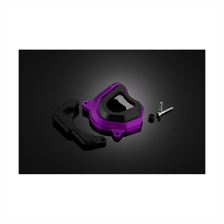 BIKERS(バイカーズ) | フロントスプロケットカバー パープル | K0384-PUR | Ninja650/Z650 17-25