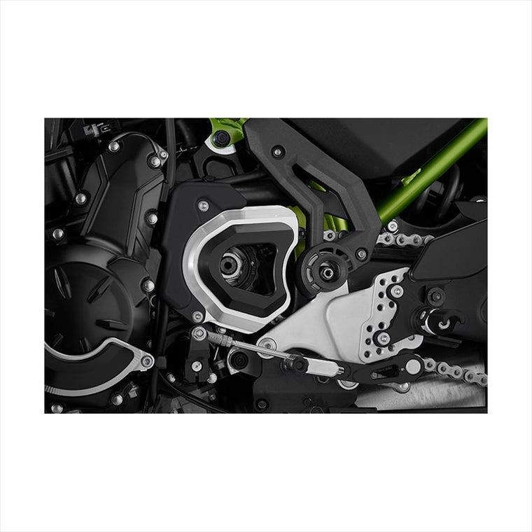 BIKERS(バイカーズ) | フロントスプロケットカバー シルバー | K0384-SLV | Ninja650/Z650 17-25