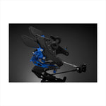 BIKERS(バイカーズ) | バックステップ ブルー | K0387-BLU | Ninja650/Z650 17-25