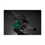 BIKERS(バイカーズ) | バックステップ グリーン | K0387-GRN | Ninja650/Z650 17-25
