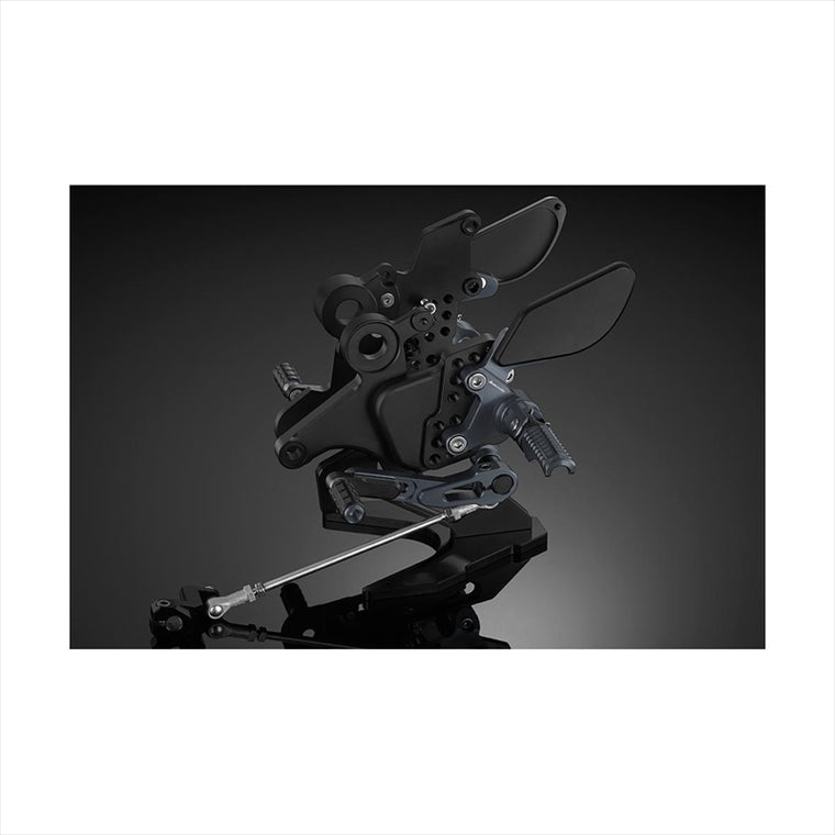 BIKERS(バイカーズ) | バックステップ グレー | K0387-GRY | Ninja650/Z650 17-25