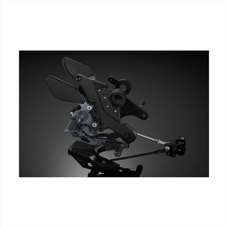 BIKERS(バイカーズ) | バックステップ グレー | K0387-GRY | Ninja650/Z650 17-25