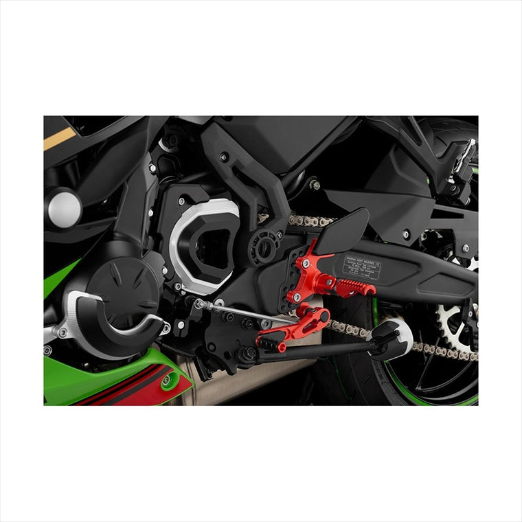 BIKERS(バイカーズ) | バックステップ オレンジ | K0387-ORG | Ninja650/Z650 17-25