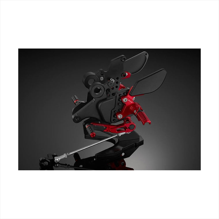 BIKERS(バイカーズ) | バックステップ レッド | K0387-RED | Ninja650/Z650 17-25