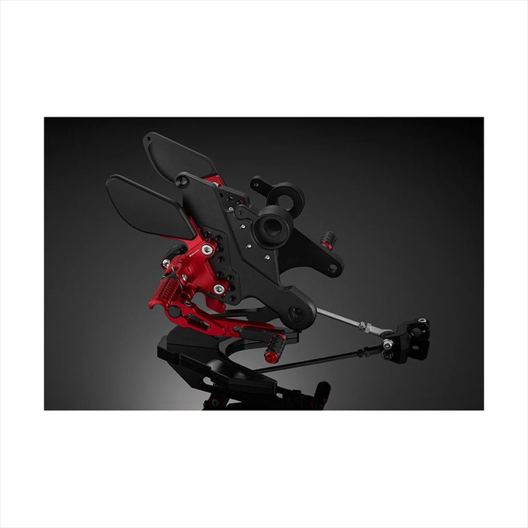 BIKERS(バイカーズ) | バックステップ レッド | K0387-RED | Ninja650/Z650 17-25