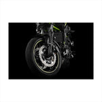 BIKERS(バイカーズ) | フロント アクスルスライダー ブラック | K0389-BLK | Ninja650/Z650 17-25