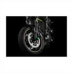 BIKERS(バイカーズ) | フロント アクスルスライダー グリーン | K0389-GRN | Ninja650/Z650 17-25