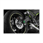 BIKERS(バイカーズ) | リア アクスルスライダー グリーン | K0390-GRN | Ninja650/Z650 17-25