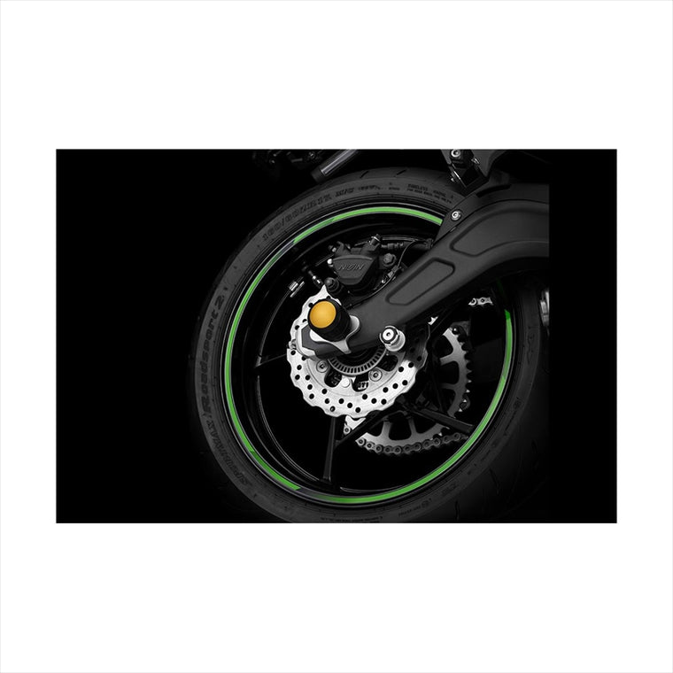 BIKERS(バイカーズ) | リア アクスルスライダー ライトゴールド | K0390-LGD | Ninja650/Z650 17-25