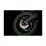 BIKERS(バイカーズ) | リア アクスルスライダー レッド | K0390-RED | Ninja650/Z650 17-25