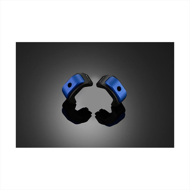 BIKERS(バイカーズ) | チェーンアジャスターキャップ 2個 ブルー | K0392-BLU | Ninja650/Z650 17-25