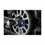 BIKERS(バイカーズ) | チェーンアジャスターキャップ 2個 ブルー | K0392-BLU | Ninja650/Z650 17-25