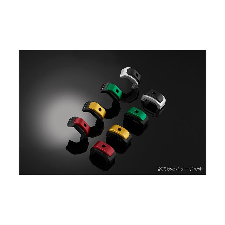 BIKERS(バイカーズ) | チェーンアジャスターキャップ 2個 シルバー | K0392-SLV | Ninja650/Z650 17-25
