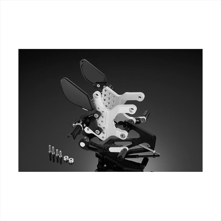 バイカーズ｜バックステップ ブラック｜K0402-BLK