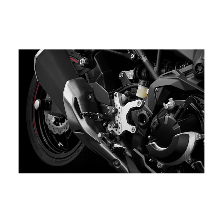 バイカーズ｜バックステップ ブラック｜K0402-BLK