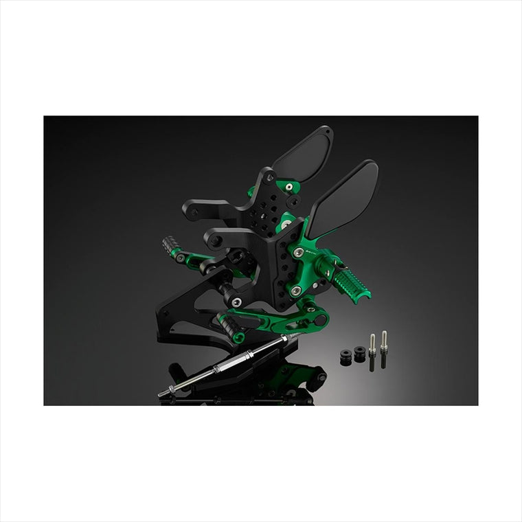 バイカーズ｜バックステップ グリーン｜K0402-GRN