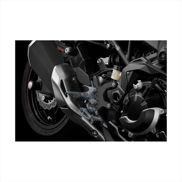 バイカーズ｜バックステップ グレー｜K0402-GRY