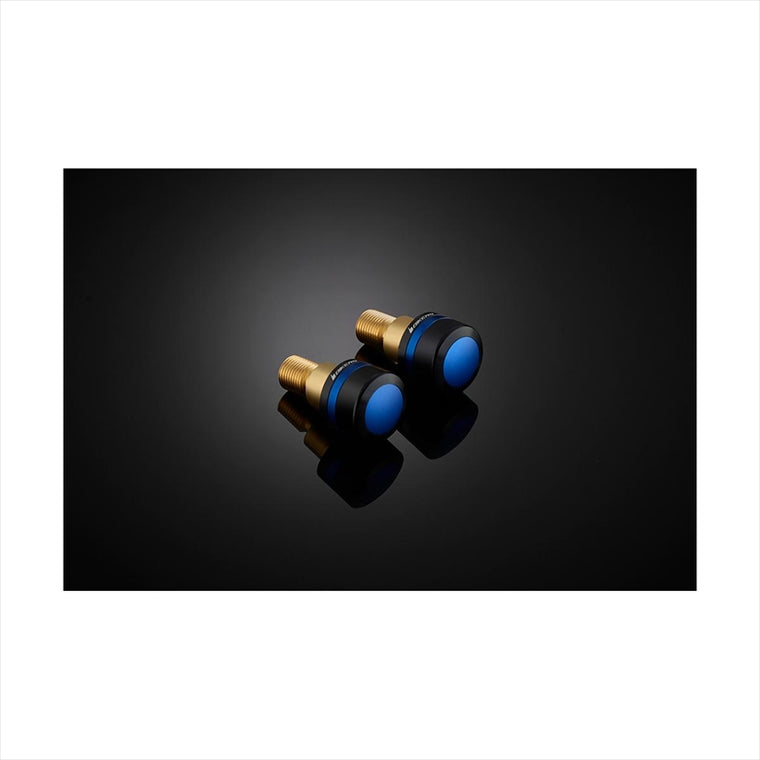 BIKERS(バイカーズ) | バーエンド ブルー | Y0238-BLU | MT-07 14-24 XSR700 17-24