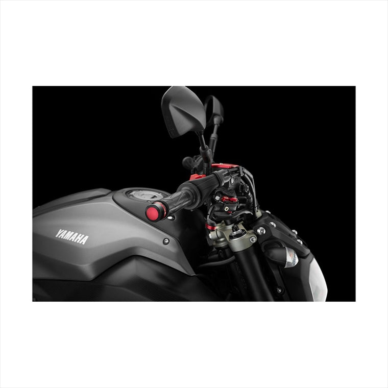 BIKERS(バイカーズ) | バーエンド レッド | Y0238-RED | MT-07 14-24 XSR700 17-24