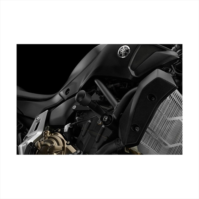 BIKERS(バイカーズ) | フレームガード 左右 ブラック | Y0276-BLK | MT-07 14-22