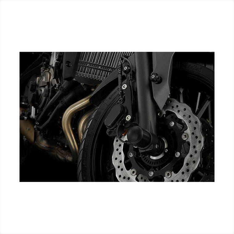 BIKERS(バイカーズ) | フロントキャリパーガード 右 ブラック | Y0285-BLK | MT-07 14-22