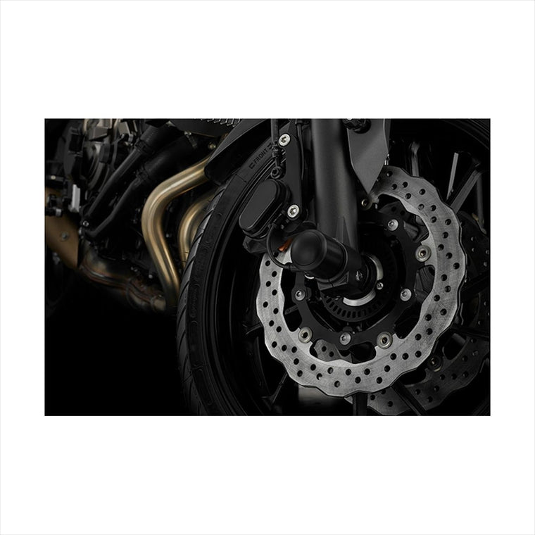 BIKERS(バイカーズ) | フロント アクスルスライダー ブラック | Y0297-BLK | MT-07 14-22
