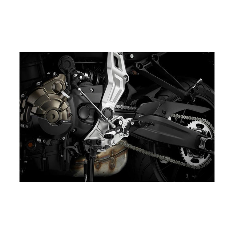 BIKERS(バイカーズ) | バックステップ ブラック | Y0303-BLK | MT-07 14-22