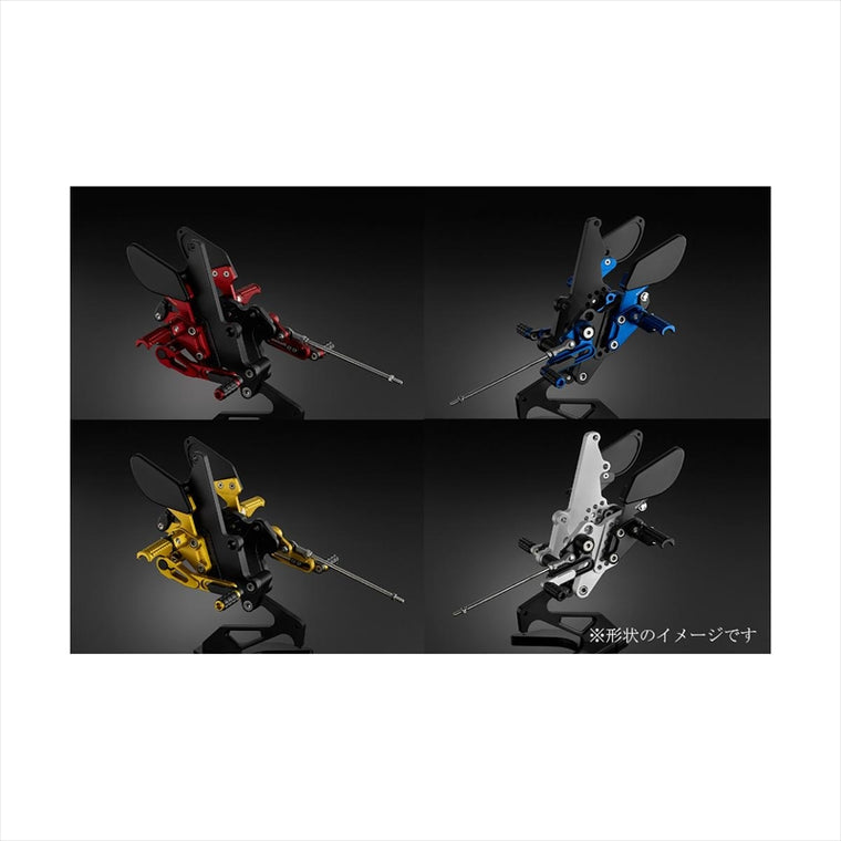 BIKERS(バイカーズ) | バックステップ ブルー | Y0303-BLU | MT-07 14-22