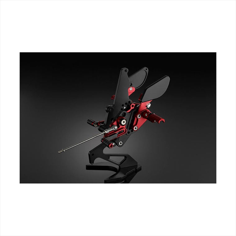 BIKERS(バイカーズ) | バックステップ レッド | Y0303-RED | MT-07 14-22