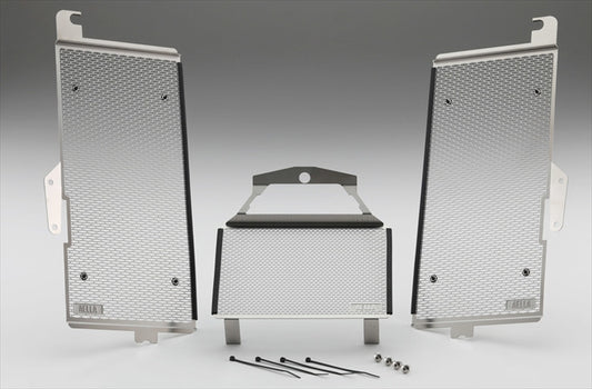 アエラ｜AELLA ラジエター＆オイルクーラープロテクターセット ドゥカティ ムルティストラーダV4｜AE-56139