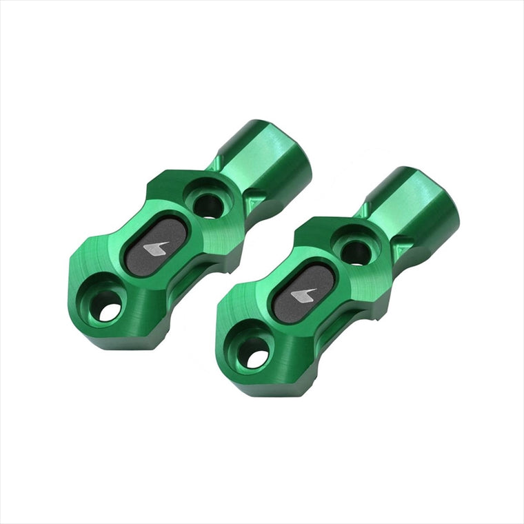 BIKERS(バイカーズ) | マスターシリンダークランプ 2個 グリーン | K0356-GRN | Z250 19-24 Z650 17-25 Z900 18-24